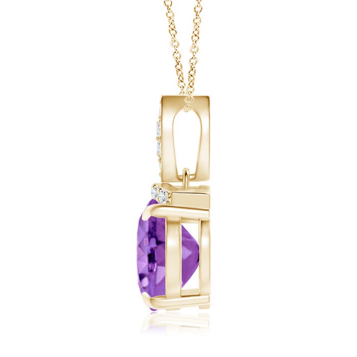 AA - Amethyst / 2.37 CT / 14 KT Yellow Gold