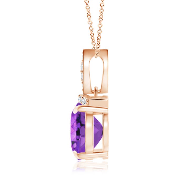 AAA - Amethyst / 2.37 CT / 14 KT Rose Gold