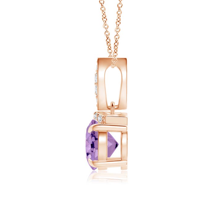 A - Amethyst / 1.2 CT / 14 KT Rose Gold