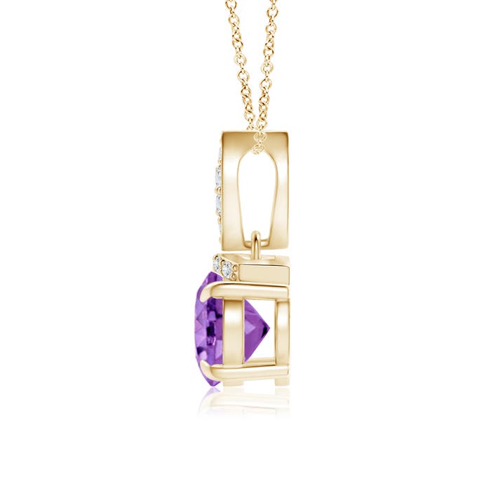 AA - Amethyst / 1.2 CT / 14 KT Yellow Gold