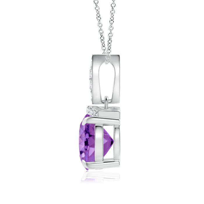 AA - Amethyst / 1.67 CT / 14 KT White Gold