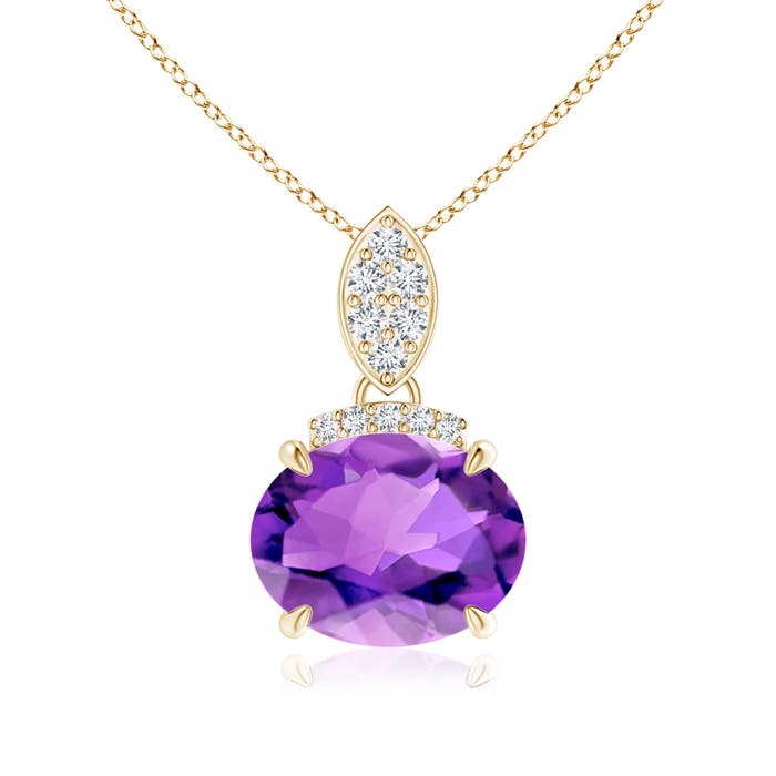 AAA - Amethyst / 1.67 CT / 14 KT Yellow Gold