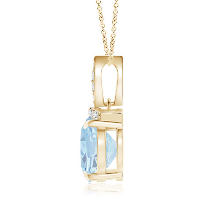 A - Aquamarine / 2.29 CT / 14 KT Yellow Gold