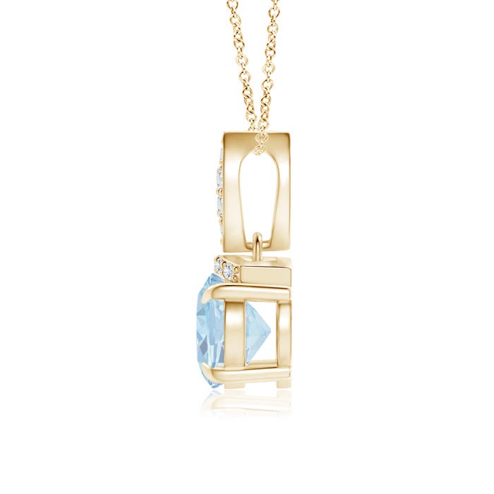 A - Aquamarine / 1.05 CT / 14 KT Yellow Gold