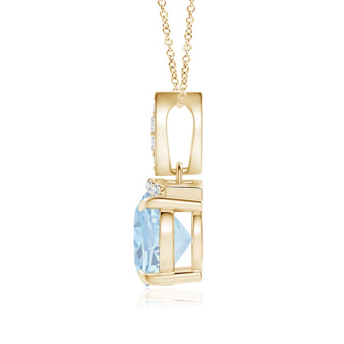 A - Aquamarine / 1.57 CT / 14 KT Yellow Gold