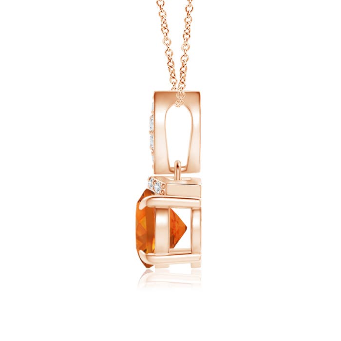 AAAA - Citrine / 1.15 CT / 14 KT Rose Gold