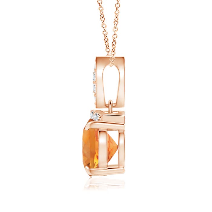 AAA - Citrine / 1.72 CT / 14 KT Rose Gold