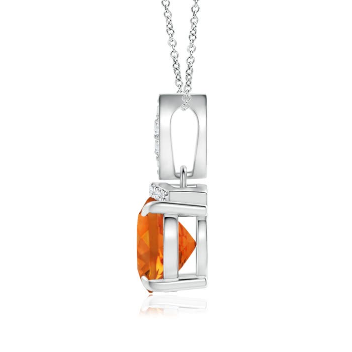 AAAA - Citrine / 1.72 CT / 14 KT White Gold