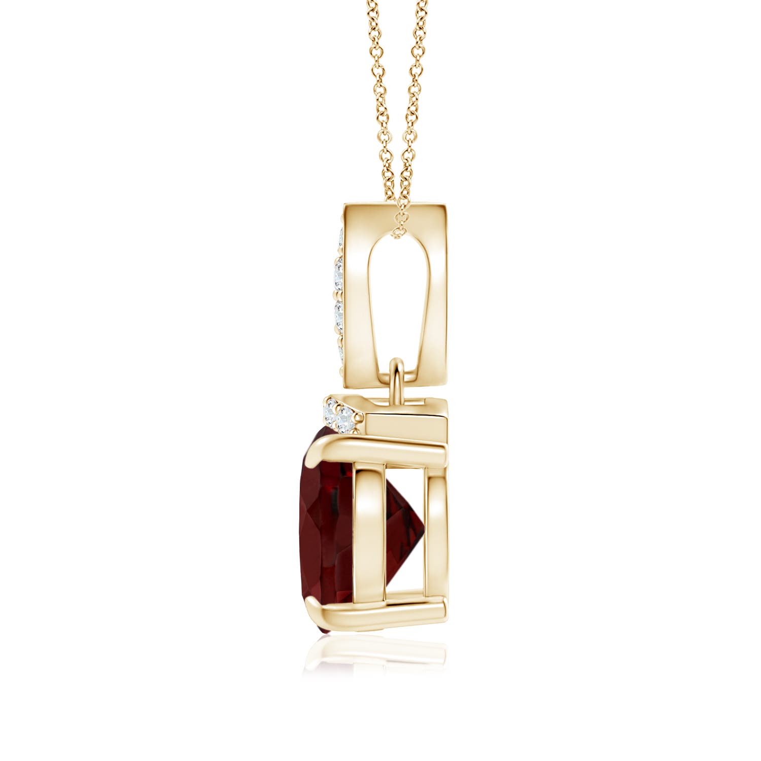 AAA - Garnet / 2.07 CT / 14 KT Yellow Gold