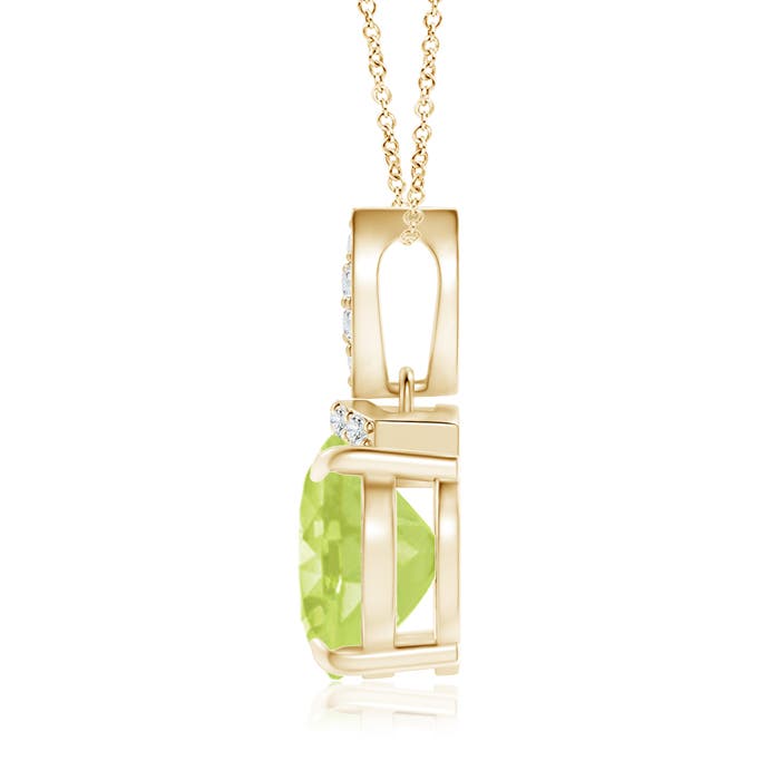 A - Peridot / 2.69 CT / 14 KT Yellow Gold