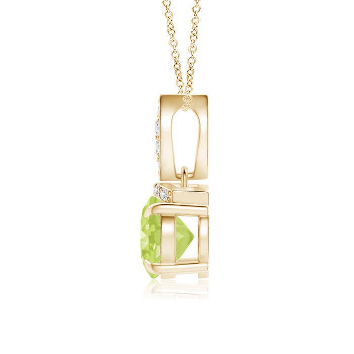 A - Peridot / 1.4 CT / 14 KT Yellow Gold