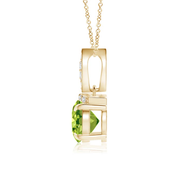 AAA - Peridot / 1.4 CT / 14 KT Yellow Gold