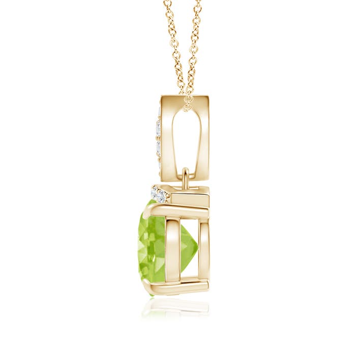 AA - Peridot / 1.97 CT / 14 KT Yellow Gold