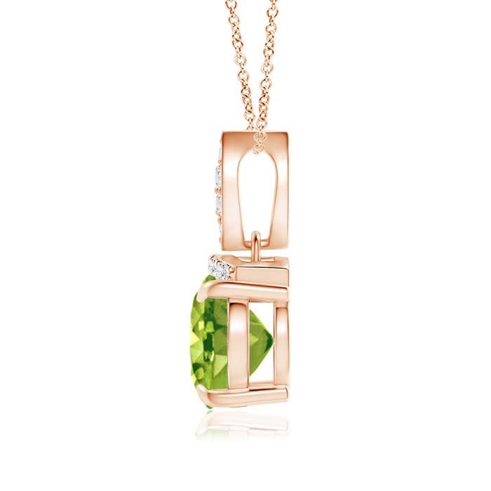 AAA - Peridot / 1.97 CT / 14 KT Rose Gold