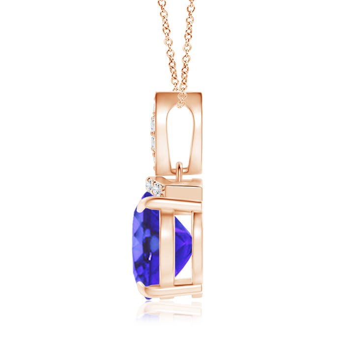 AA - Tanzanite / 2.99 CT / 14 KT Rose Gold