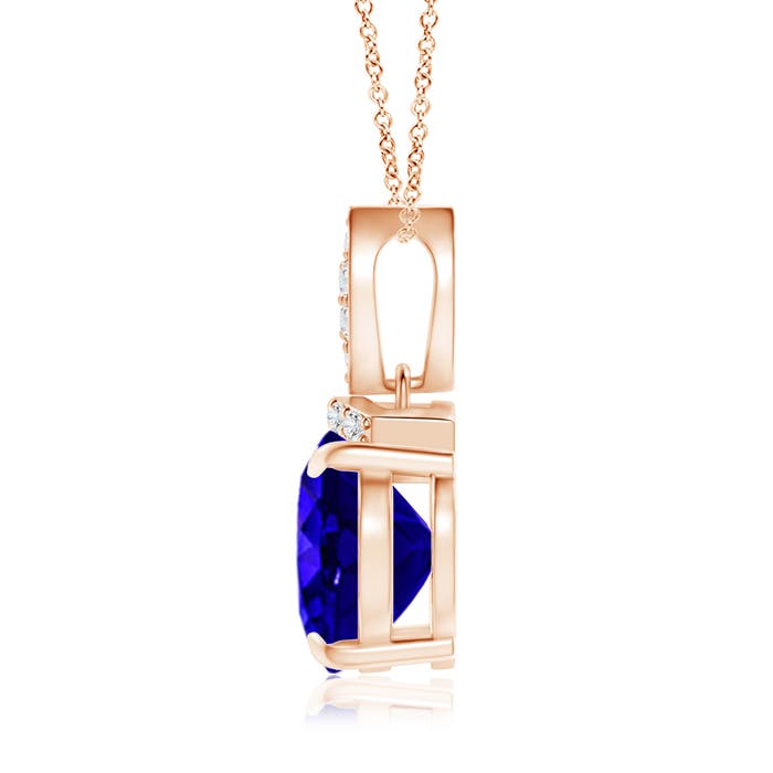 AAAA - Tanzanite / 2.99 CT / 14 KT Rose Gold