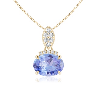Oval A Tanzanite
