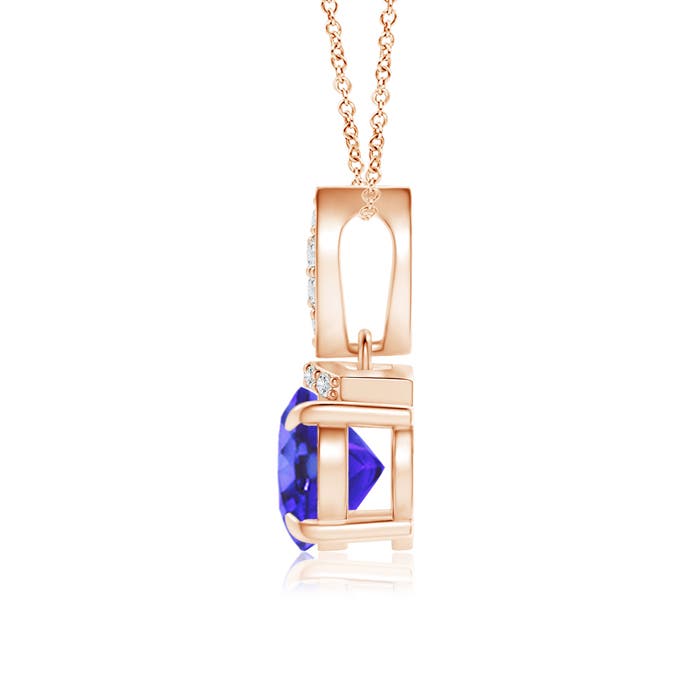 AA - Tanzanite / 1.3 CT / 14 KT Rose Gold