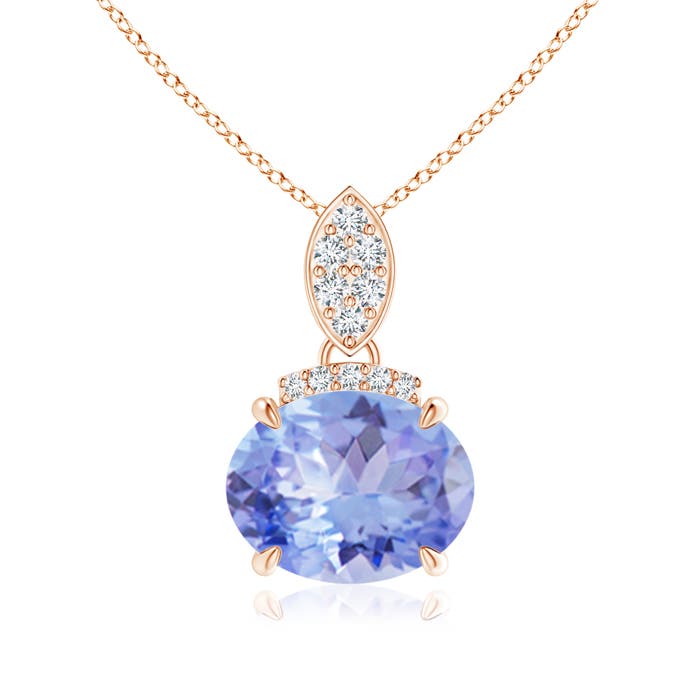 A - Tanzanite / 1.97 CT / 14 KT Rose Gold