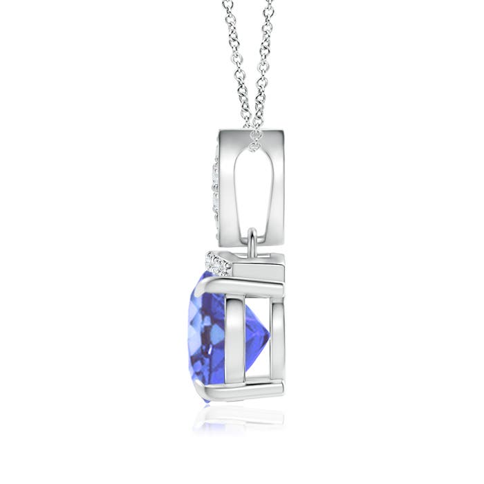 A - Tanzanite / 1.97 CT / 14 KT White Gold