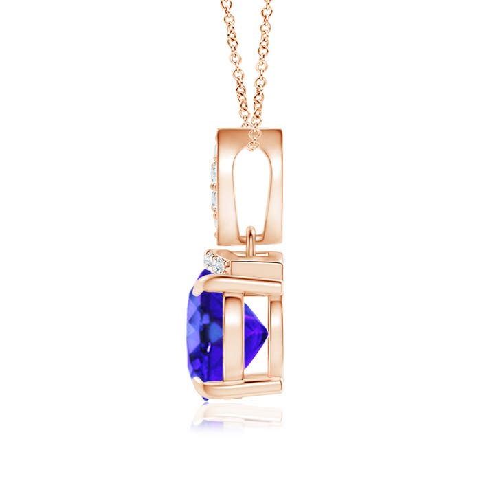 AAA - Tanzanite / 1.97 CT / 14 KT Rose Gold