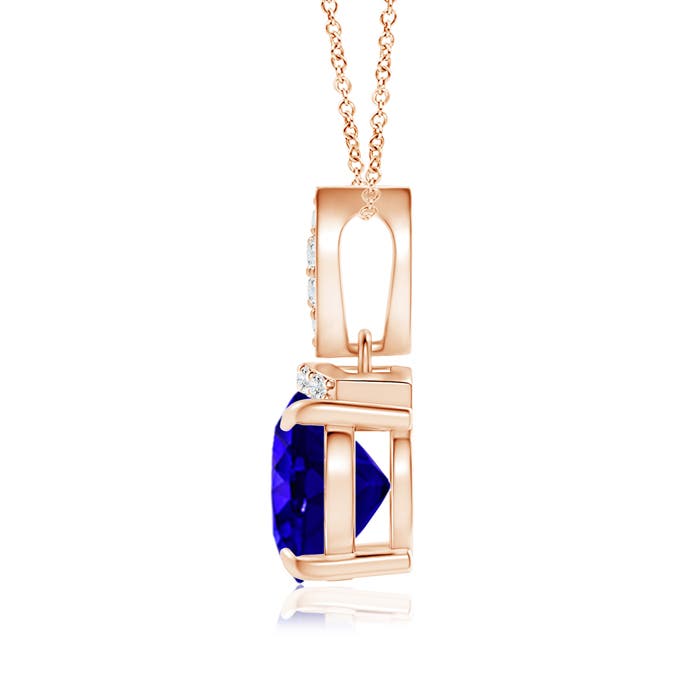 AAAA - Tanzanite / 1.97 CT / 14 KT Rose Gold