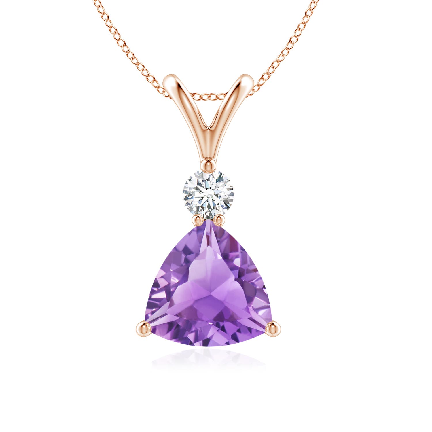 A - Amethyst / 1.21 CT / 14 KT Rose Gold