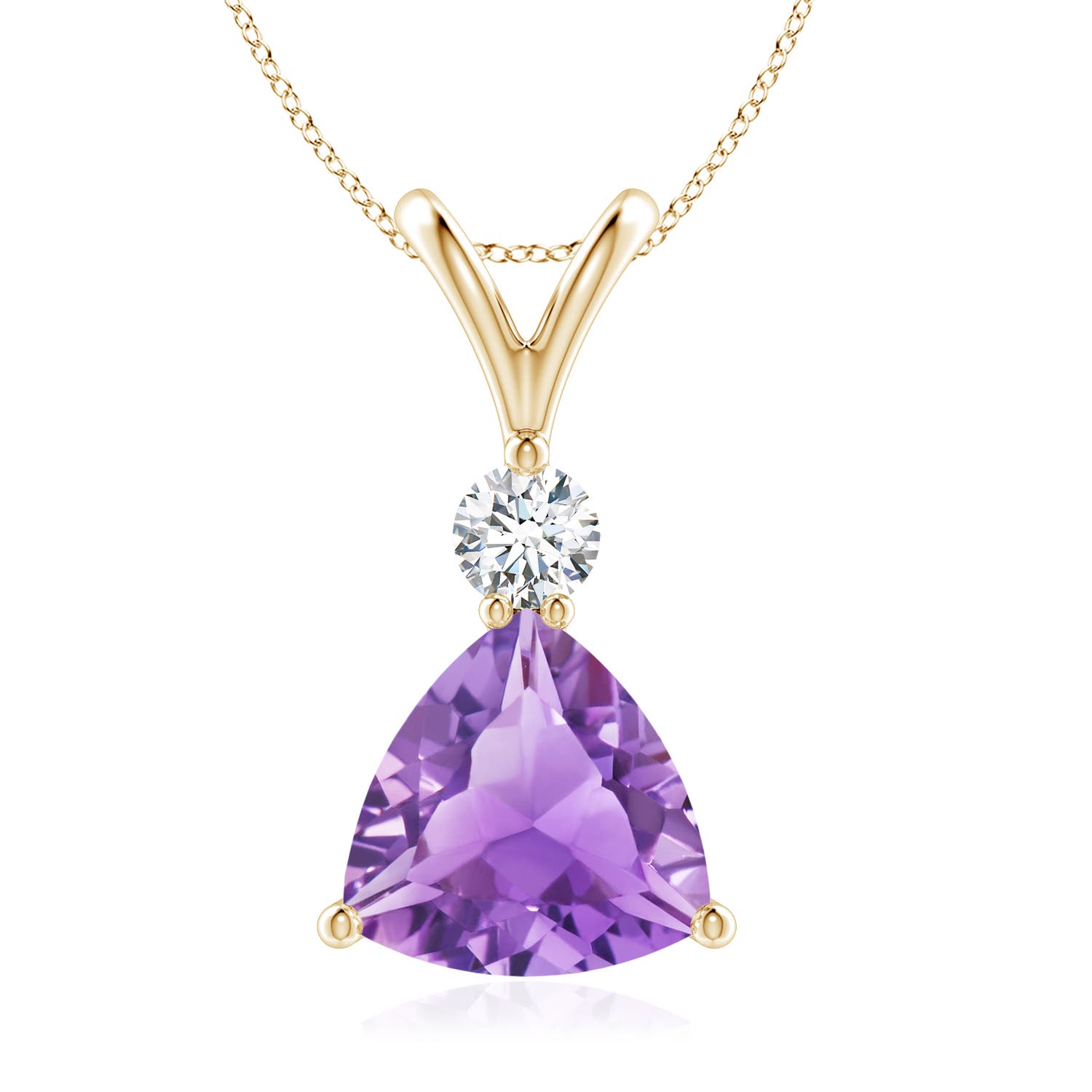 A - Amethyst / 1.75 CT / 14 KT Yellow Gold