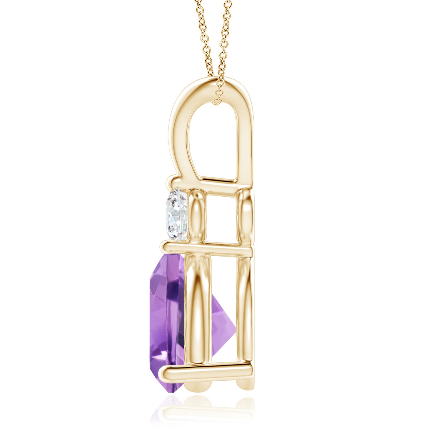 A - Amethyst / 1.75 CT / 14 KT Yellow Gold