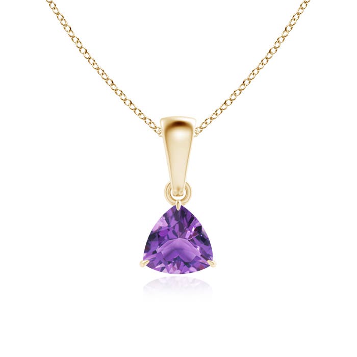 AA - Amethyst / 0.4 CT / 14 KT Yellow Gold