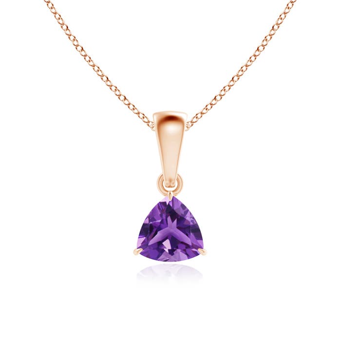 AAA - Amethyst / 0.4 CT / 14 KT Rose Gold