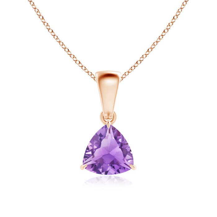 A - Amethyst / 0.7 CT / 14 KT Rose Gold