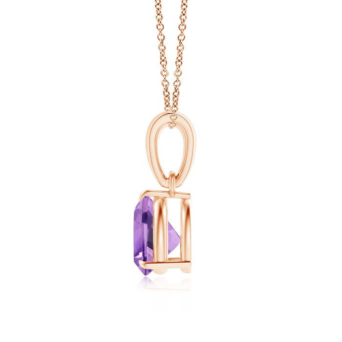 A - Amethyst / 0.7 CT / 14 KT Rose Gold