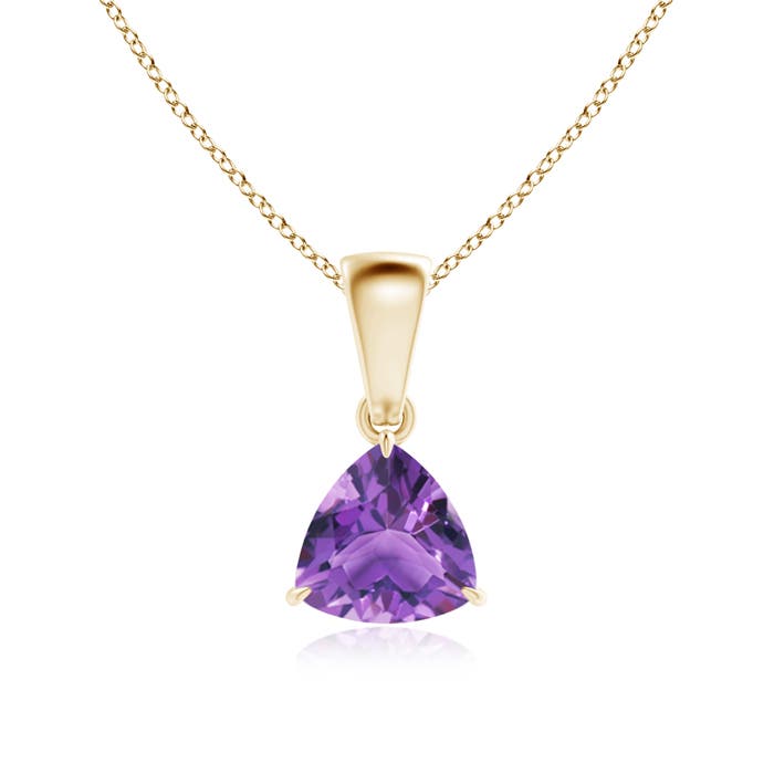 AA - Amethyst / 0.7 CT / 14 KT Yellow Gold