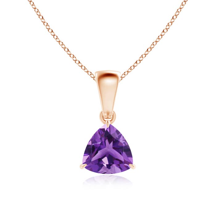 AAA - Amethyst / 0.7 CT / 14 KT Rose Gold