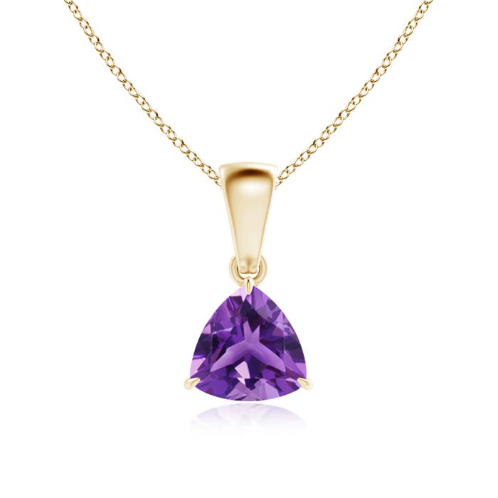 AAA - Amethyst / 0.7 CT / 14 KT Yellow Gold