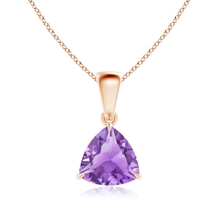 A - Amethyst / 1.1 CT / 14 KT Rose Gold