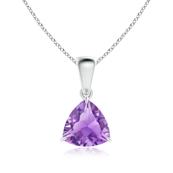 A - Amethyst / 1.1 CT / 14 KT White Gold