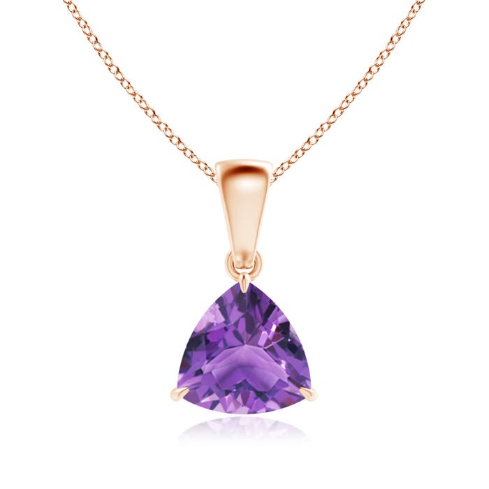 AA - Amethyst / 1.1 CT / 14 KT Rose Gold