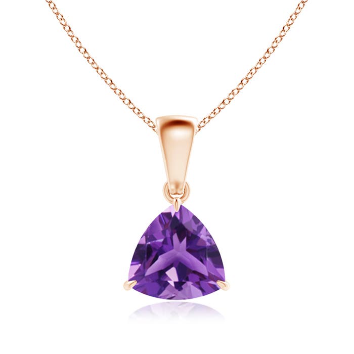 AAA - Amethyst / 1.1 CT / 14 KT Rose Gold