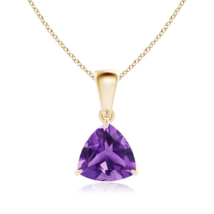 AAA - Amethyst / 1.1 CT / 14 KT Yellow Gold