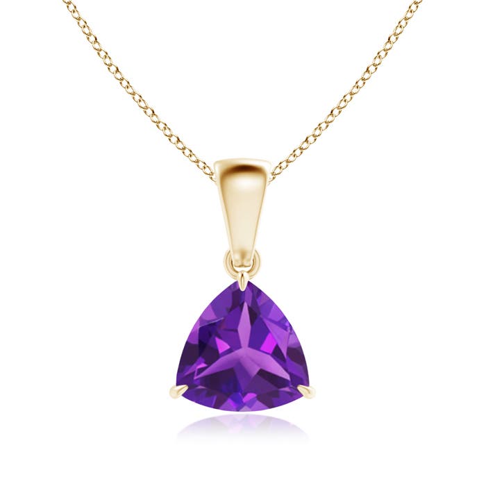 AAAA - Amethyst / 1.1 CT / 14 KT Yellow Gold