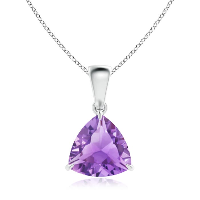 A - Amethyst / 1.6 CT / 14 KT White Gold