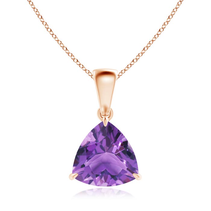 AA - Amethyst / 1.6 CT / 14 KT Rose Gold