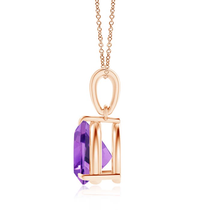 AA - Amethyst / 1.6 CT / 14 KT Rose Gold