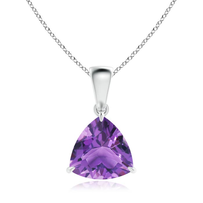 AA - Amethyst / 1.6 CT / 14 KT White Gold