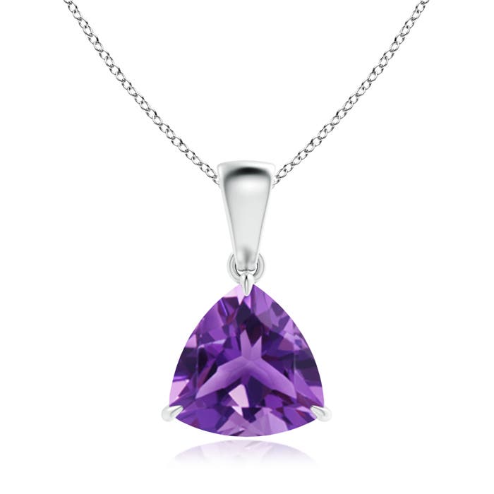 AAA - Amethyst / 1.6 CT / 14 KT White Gold