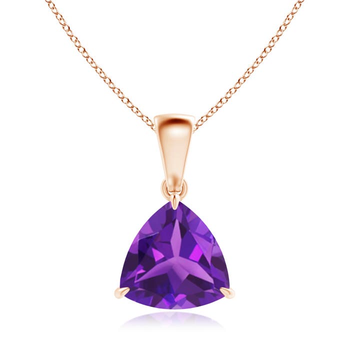 AAAA - Amethyst / 1.6 CT / 14 KT Rose Gold