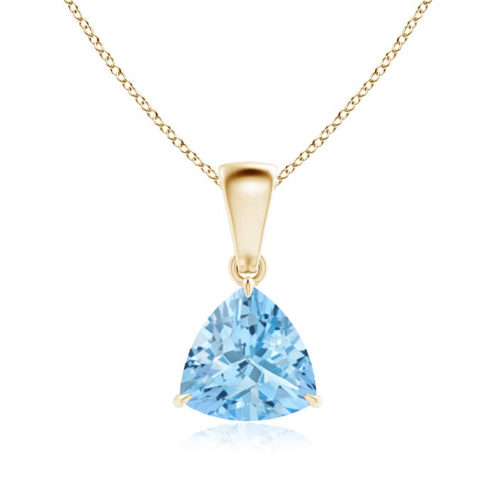 AAAA - Aquamarine / 1 CT / 14 KT Yellow Gold