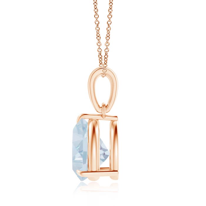 A - Aquamarine / 1.4 CT / 14 KT Rose Gold